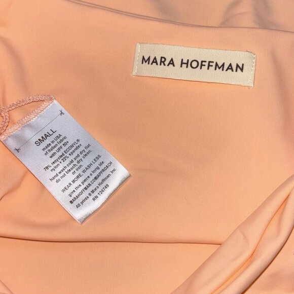 Mara Hoffman Women's Lydia Appeal Bikini Bottom High-Waisted Size S - Picture 5 of 6